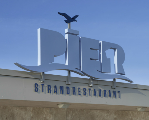 „Pier 1“ Strandrestaurant in Scharbeutz